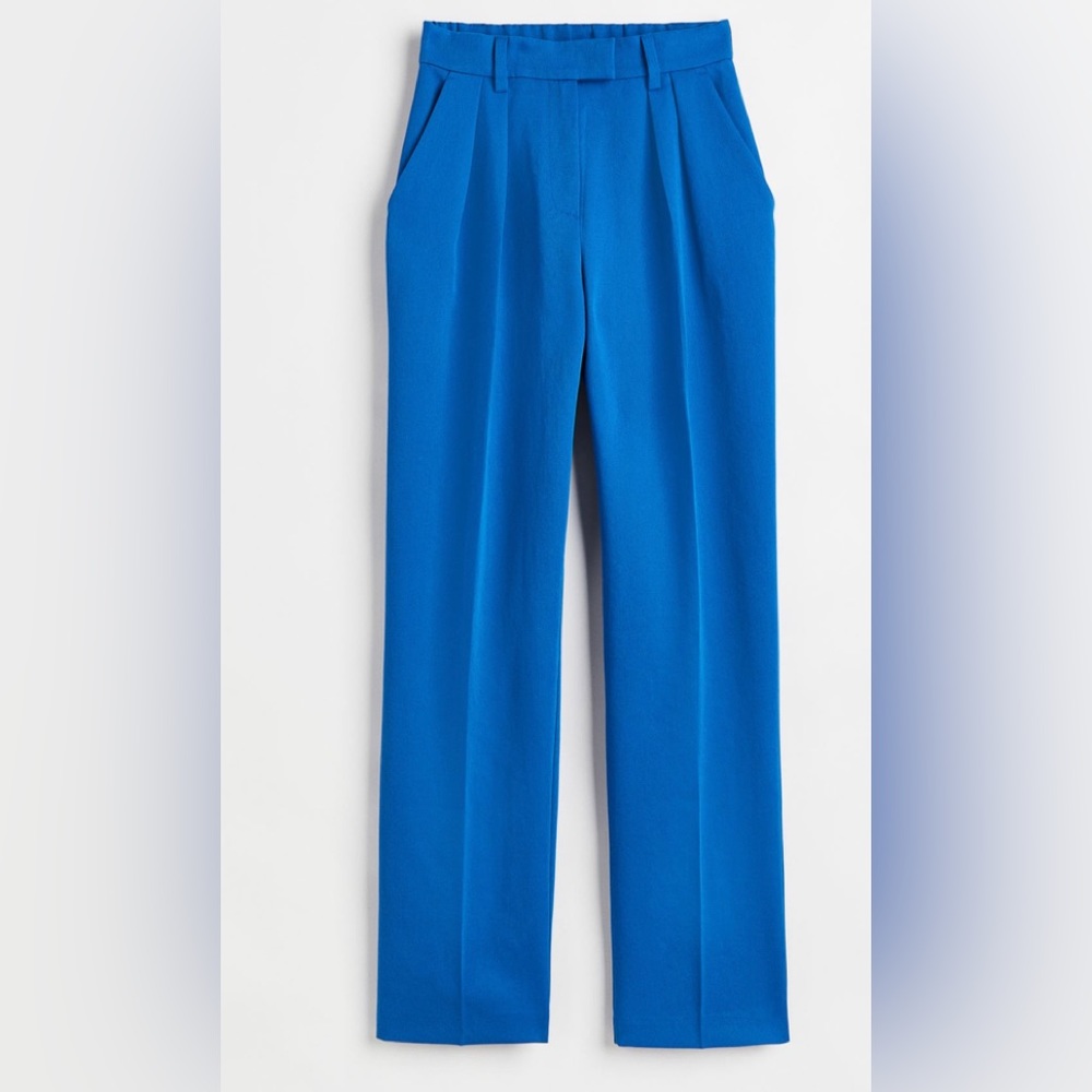 NWT Cobolt Blue High-Waist Trousers